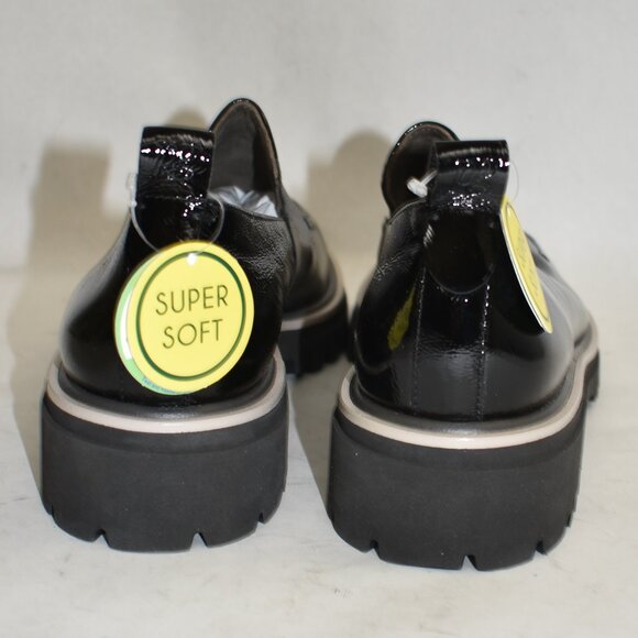 NWT$450 Paul Green Naomi Platform Loafer PLATFORM Black Patent 9.5 (TD11) - Picture 5 of 7